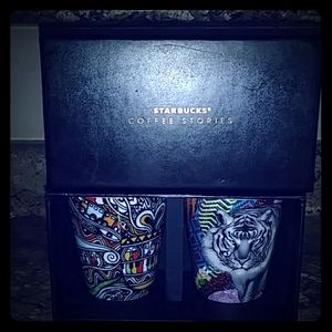 Starbucks Coffee Stories Expresso Shot Cups